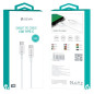 Câble USB-C vers USB-C Devia Smart Series – 1 m 3A 60W Blanc