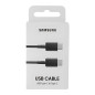 Samsung Câble USB-C vers USB-C EP-DA705BBEGWW – 1 m Noir Samsung Câble USB-C vers USB-C EP-DA705BBEGWW – 1 m Noir