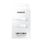 Samsung Câble USB-C vers USB-C EP-DA705BWEGWW – 1 m Blanc