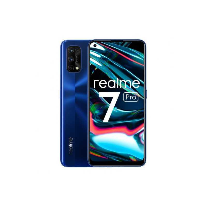 Realme Smartphone 7 Pro – 8GB / 128GB, Blue, Grade A, with box and accessories · Refurbished