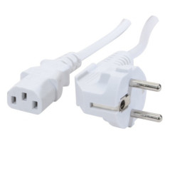 Câble alim LinQ EU2A IEC C13 Schuko 1,6 m | Smarty