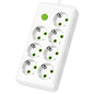 Multiprise INCOALUXE 7 prises EU – Blanc 2 m Multiprise INCOALUXE 7 prises EU – Blanc 2 m