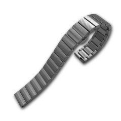 Bracelet montre acier 18 mm Argent | Smarty