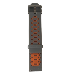 Bracelet Amazfit GTS 22 mm gris orange | Smarty
