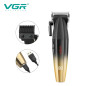 Tondeuse à cheveux VGR V-003 – Or rechargeable avec affichage LED