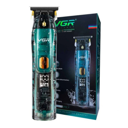 Hair Clipper VGR V-961 – Transparent and Waterproof
