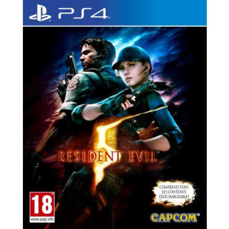 PlayStation PS4 Game Resident Evil 5 PlayStation PS4 Game Resident Evil 5