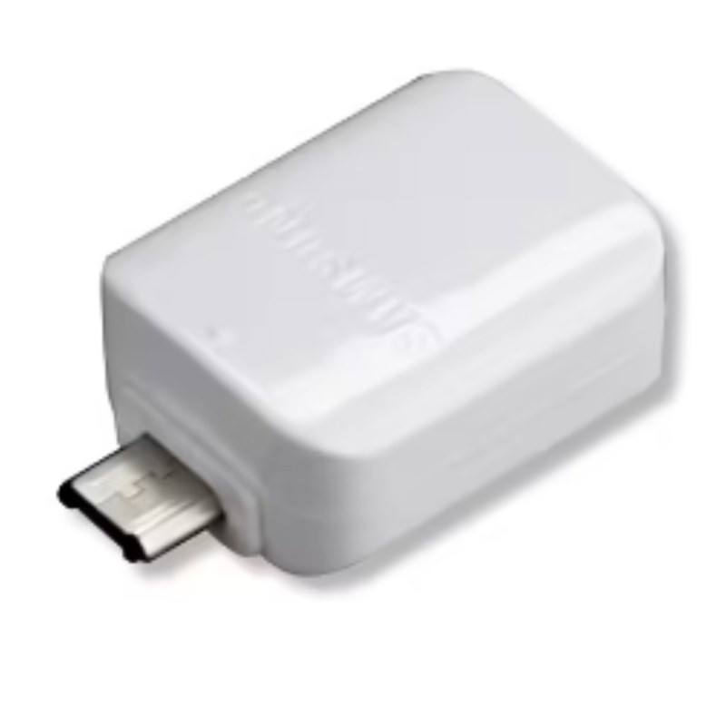 Samsung Adaptateur Micro USB vers USB OTG – Blanc Samsung Adaptateur Micro USB vers USB OTG – Blanc