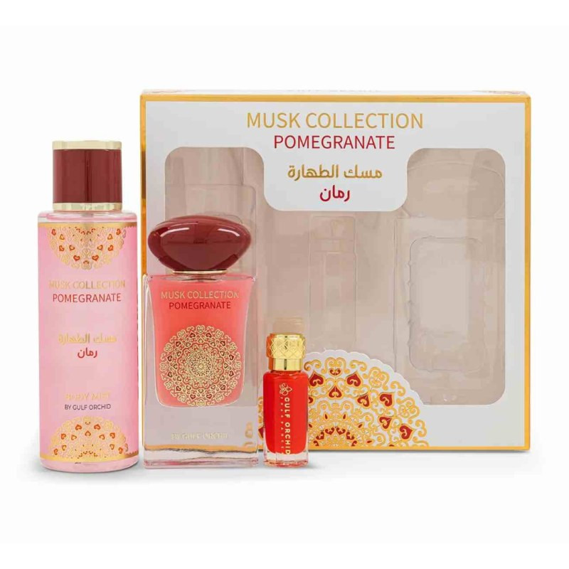 Coffret parfum Gulf Orchid Pomegranate Musk Collection Coffret parfum Gulf Orchid Pomegranate Musk Collection