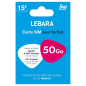 Carte SIM Prépayée Lebara Mobile illimité +50 Go d’Internet sans engagement Carte SIM Prépayée Lebara Mobile illimité +50 Go d’Internet sans engagement