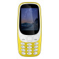 Téléphone portable ECO I Kall K28 – Jaune 2,4 pouces Téléphone portable ECO I Kall K28 – Jaune 2,4 pouces