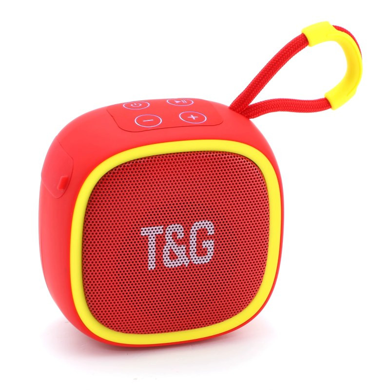 Mini haut-parleur Bluetooth D-power TG659 – Rouge