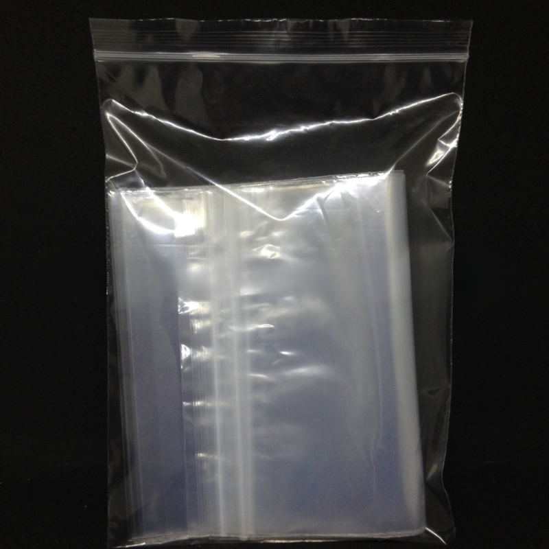Transparent zip bags ECO – 8 x 12 cm, pack of 100