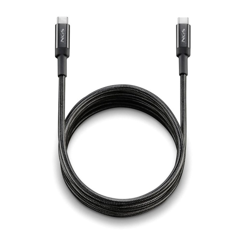 Câble USB-C vers USB-C NGS KNOT100W-2 – 100 W, 2 m Câble USB-C vers USB-C NGS KNOT100W-2 – 100 W, 2 m
