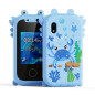 Smartphone jouet ECO KP08 Crabe – Écran IPS, double caméra, Bleu Smartphone jouet ECO KP08 Crabe – Écran IPS, double caméra, Bleu