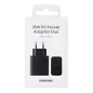 Samsung Adaptateur secteur 35W PD Power Adapter Duo – USB-C + USB