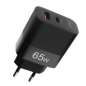 Chargeur secteur LinQ AC6563 - USB-C + USB 65 W Chargeur secteur LinQ AC6563 - USB-C + USB 65 W