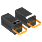 Power Bank ECO 30,000mAh – 120W, 4 USB, USB-C, Lightning, Micro USB, Black