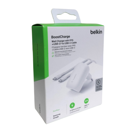 Kit Belkin Lightning vers USB-C 30W | Smarty