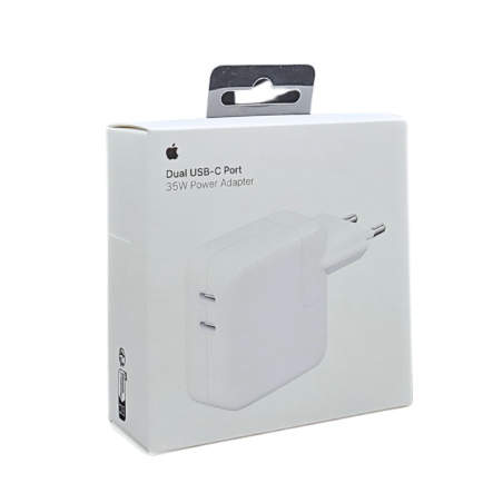 Adaptateur Secteur Double USB-C 35W MW2K3ZM/A - Retail Box (Apple)