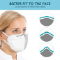 Masque KN95 ECO – Certification CE, pack de 10 Masque KN95 ECO – Certification CE, pack de 10