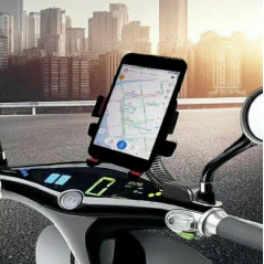Support téléphone moto scooter universel 360° ECO