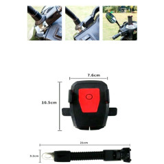 Support téléphone moto scooter universel 360° ECO