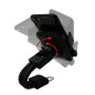 Support téléphone moto scooter ECO – Universel, 360°, noir