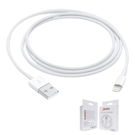 USB to Lightning Cable Mayline – 1 m 20 W