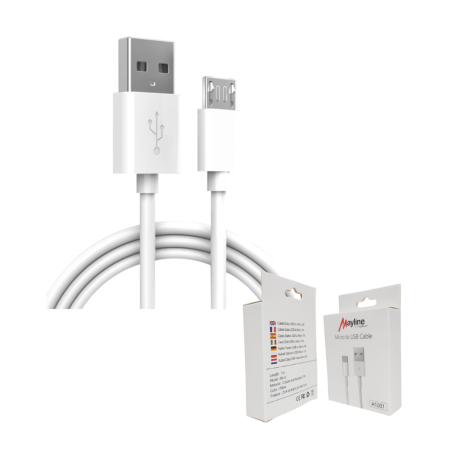 USB to Micro USB Cable Mayline – 1 m 20 W