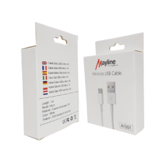 USB to Micro USB Cable Mayline 1 m 20 W | Smarty