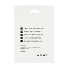 USB to Micro USB Cable Mayline 1 m 20 W | Smarty