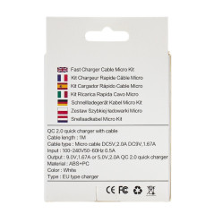 Mayline Charger Kit 10 W Micro USB | Smarty
