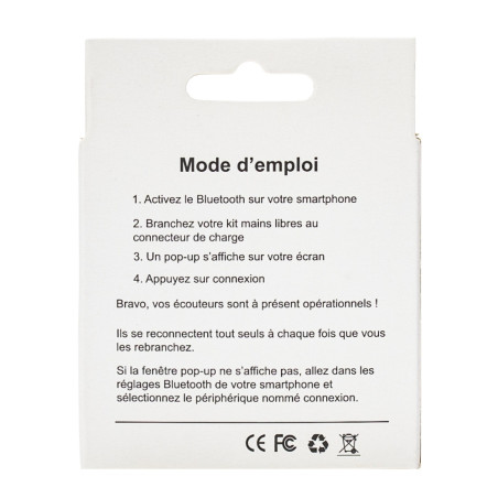 Écouteurs Bluetooth Pop-ups Mayline – Lightning