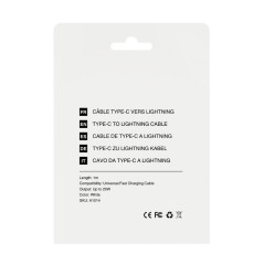 Câble USB-C Lightning Mayline 1 m 20 W | Smarty