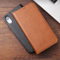 Étui portefeuille cuir PU 2-en-1 Mayline – iPhone 6 à 17 Pro Max