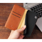 Étui portefeuille cuir PU 2-en-1 Mayline – iPhone 6 à 17 Pro Max