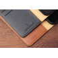 Étui portefeuille cuir PU 2-en-1 Mayline – iPhone 6 à 17 Pro Max