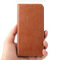 Étui portefeuille cuir PU 2-en-1 Mayline – iPhone 6 à 17 Pro Max