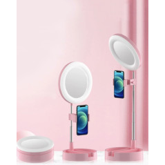 Anneau lumineux miroir smartphone | Smarty