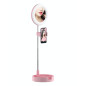 Anneau lumineux avec miroir et support smartphone ECO – 3500-6000 K