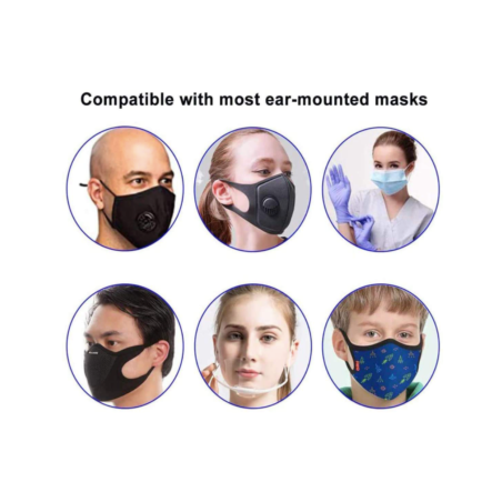 Attache confort pour masque – Bleu