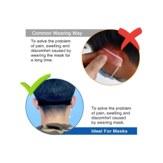 Blue Adjustable Mask Comfort Strap | Smarty Paris