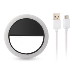 Anneau lumineux selfie LED à piles AAA | Smarty