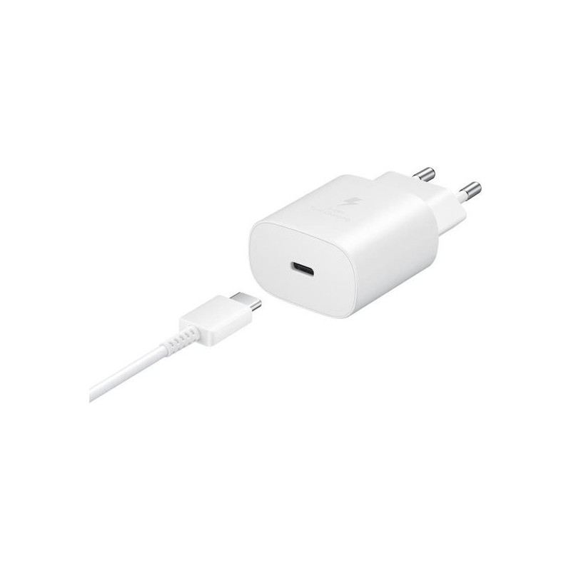 Samsung USB-C to USB-C Charger Kit 25W – White