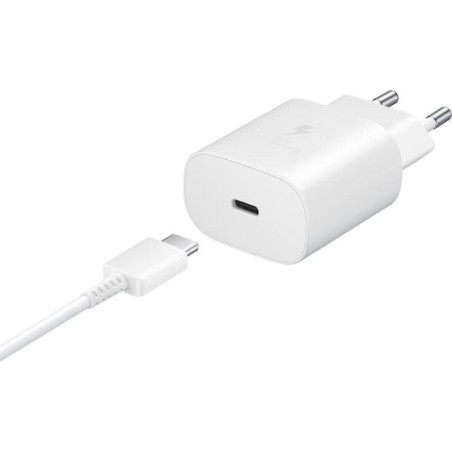 Samsung USB-C to USB-C Charger Kit 25W – White