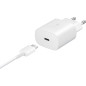 Samsung USB-C to USB-C Charger Kit 25W – White Samsung USB-C to USB-C Charger Kit 25W – White