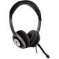 USB Stereo Headset V7 Deluxe – Black with Mic