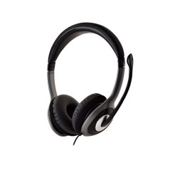 V7 Deluxe USB Stereo Headset Black | Smarty