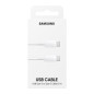 Samsung Câble USB-C vers USB-C EP-DN975BW – 5 A 100 W Blanc Samsung Câble USB-C vers USB-C EP-DN975BW – 5 A 100 W Blanc